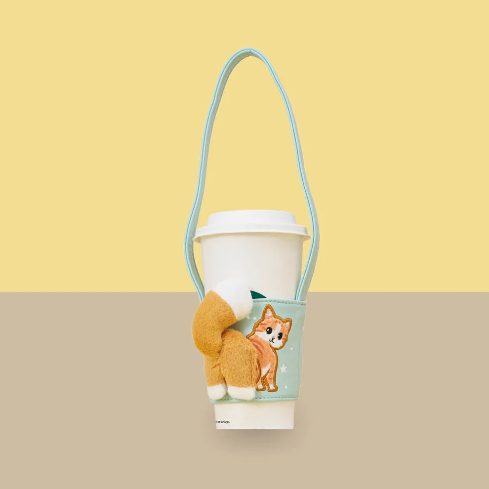 Starbucks Hong Kong - 2026 Meow Star Collection x Cup Carrier - Little Orange