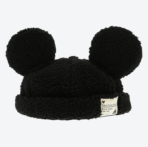 TDR - Fluffy and Fluffy! Mickey Mouse Ear Hat for Adults (Black Color)