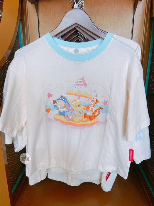 SHDL - Winnie the Pooh ‘Creamy Ice Cream’ Collection x Winnie the Pooh & Friends T Shirt for Adults