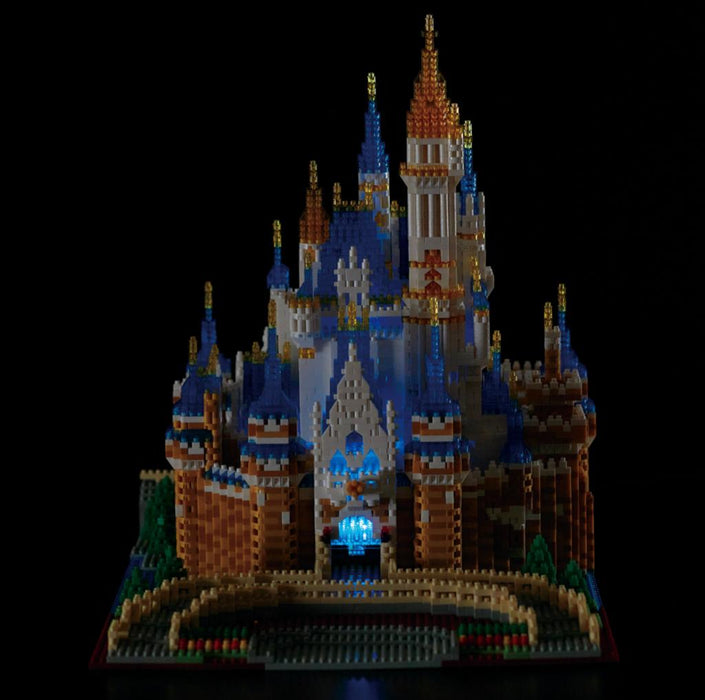TDR - Mini Nano Block - Light Up Cinderella Castle