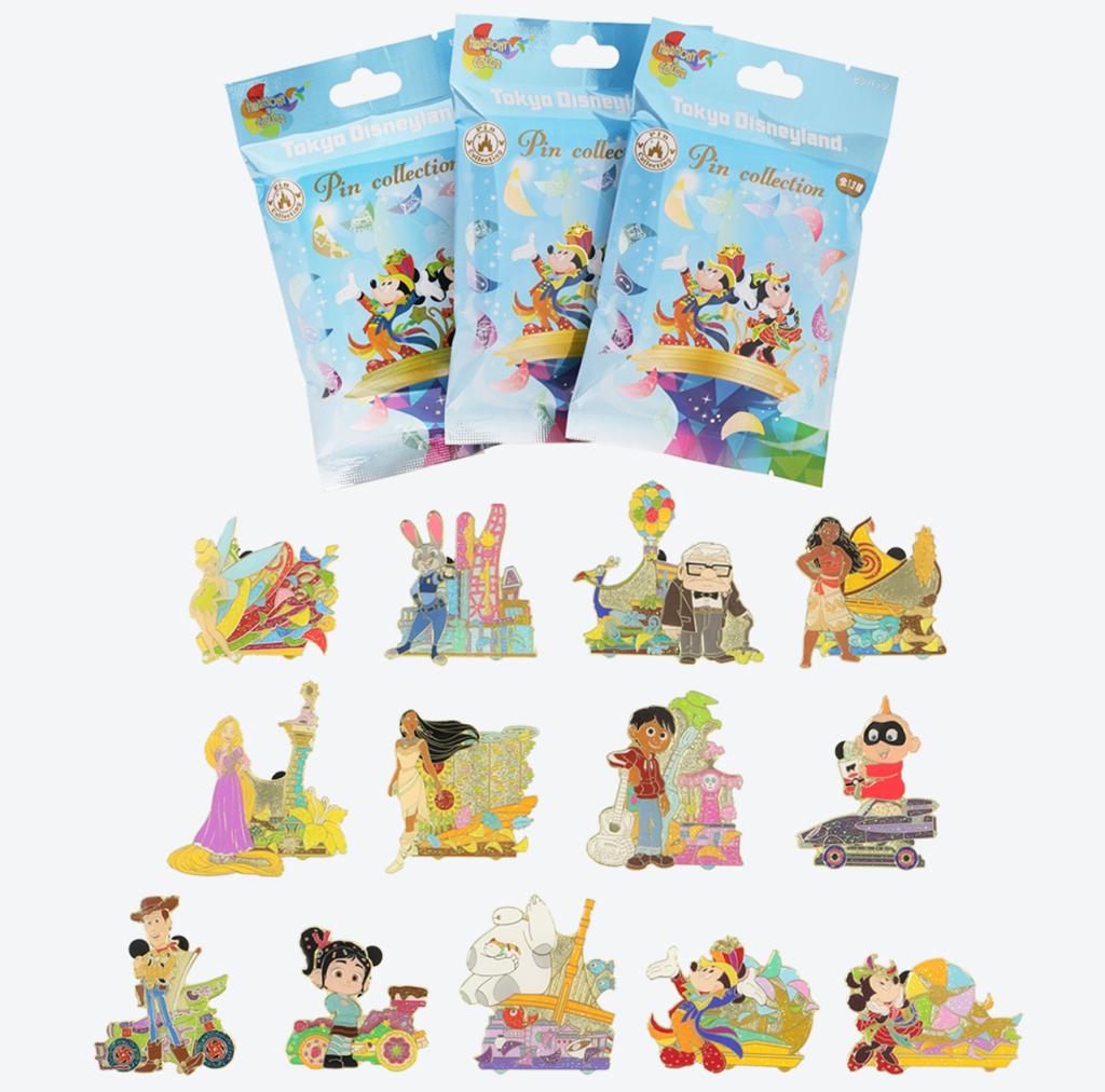 TDR - 40th Anniversary "Disney Harmony in Color Parade" - Mystery Pin Bag (Release Date: July 10)
