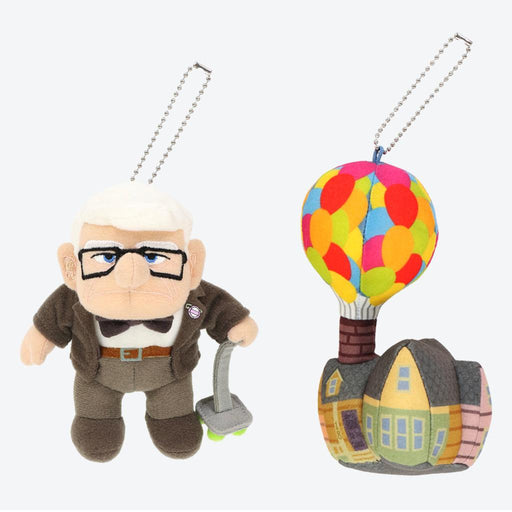 TDR - 40th Anniversary "Disney Harmony in Color Parade" - Grandpa Karl & Flying House Plush Keychains Set (Release Date: July 10)