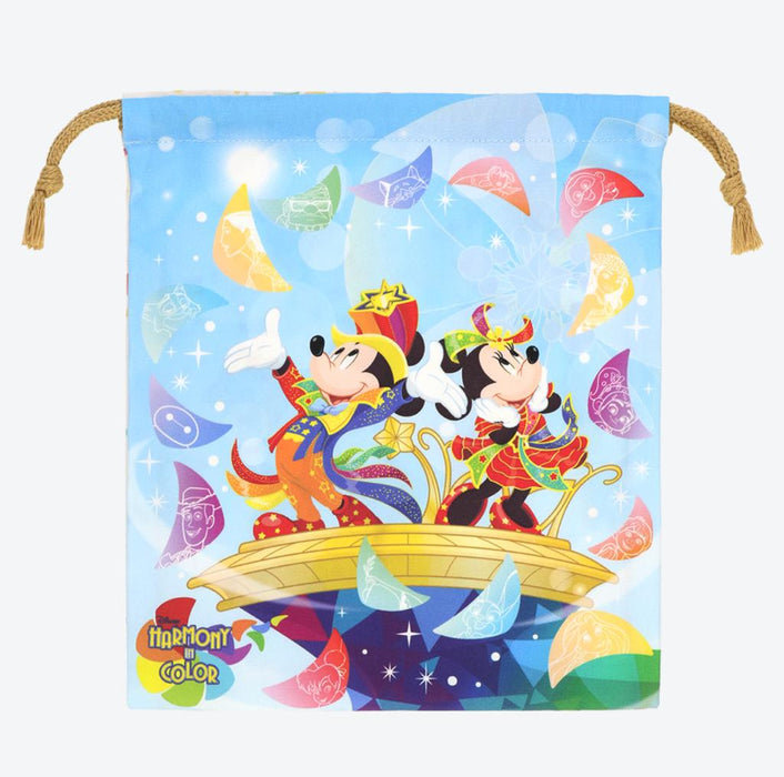 TDR - 40th Anniversary "Disney Harmony in Color Parade" - Drawstring Bag (Release Date: July 10)