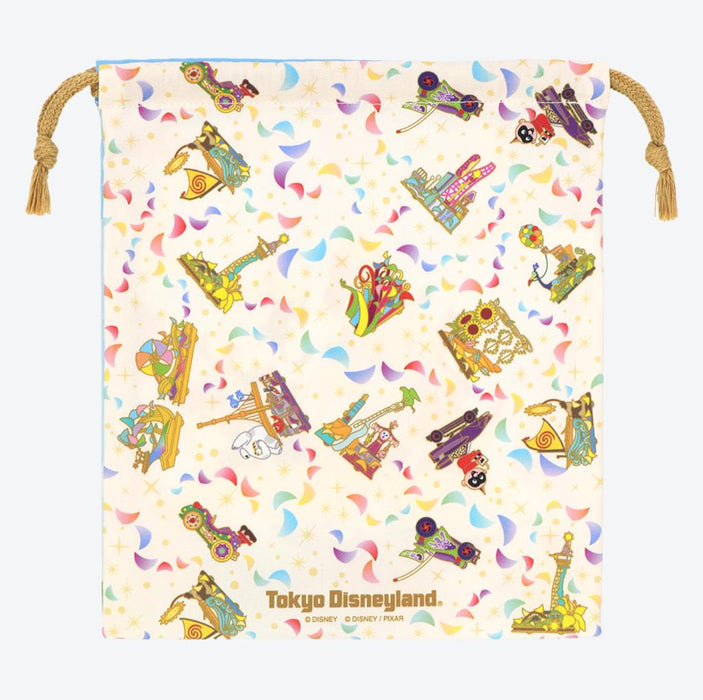 TDR - 40th Anniversary "Disney Harmony in Color Parade" - Drawstring Bag (Release Date: July 10)