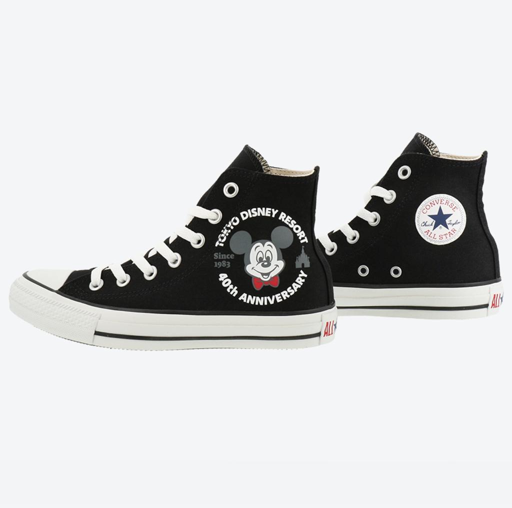 TDR   th Anniversary "CONVERSE"   Mickey Mouse Converse All Star  HI  Sneaker Release Date: July