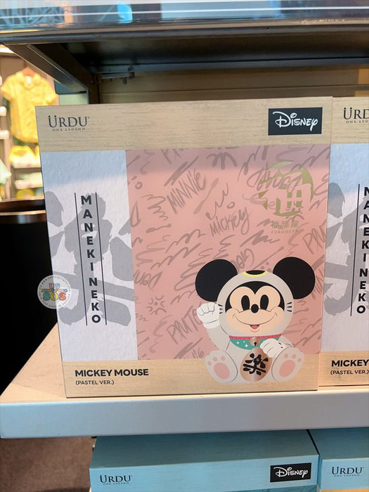 HKDL - Hong Kong Disneyland Don't Note Edition Lucky Room Lucky Cat - Mickey Mouse Plastic Figure