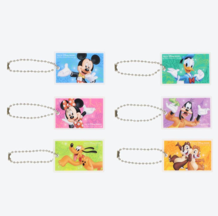 TDR - Mickey & Friends "Share the Smiles Series" Keychains Set (Release Date: July 20)
