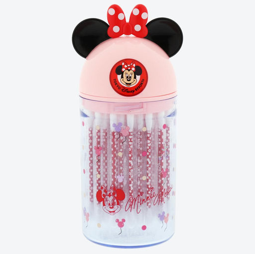 TDR - Q-tips/ Cotton swab Bottle x Minnie Mouse Ear Hat Shaped