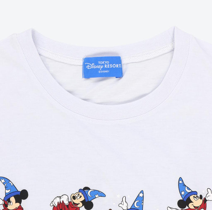 TDR - Mickey Mouse "Sorcerer's Apprentice" Collection x Mickey in Various Poses T Shirt for Adults (Release Date: July 20)