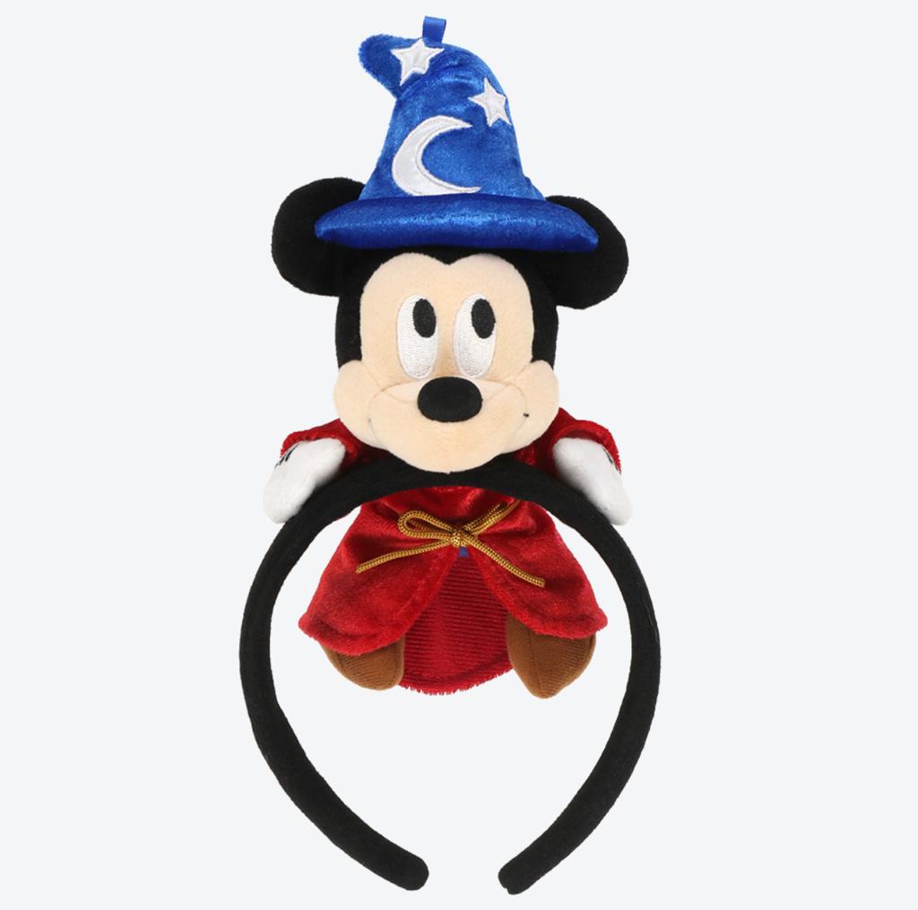 TDR - Mickey Mouse "Sorcerer's Apprentice" Collection x Mickey Mouse Side-Eye Plushy Headband