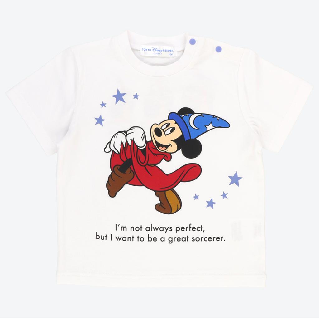 TDR - Mickey Mouse "Sorcerer's Apprentice" Collection x T Shirt for Baby (Release Date: July 20)