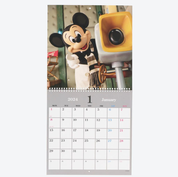 TDR - Schedule Book & Calendar 2024 Collection x Always with Mickey & Friends 2024 Wall Calendar (Release Date: Aug 10)