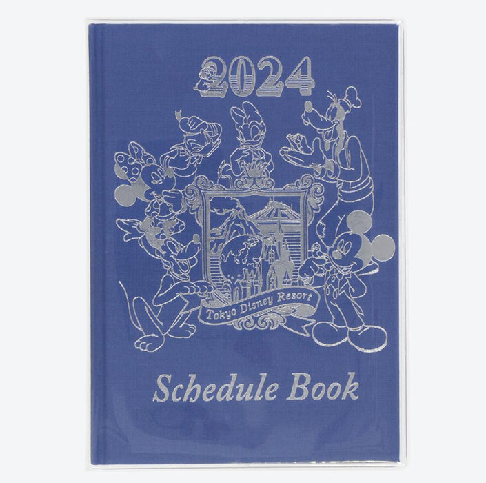 TDR - Schedule Book & Calendar 2024 Collection x Mickey & Friends 2024 Hardcover Schedule Book (Release Date: Aug 10)
