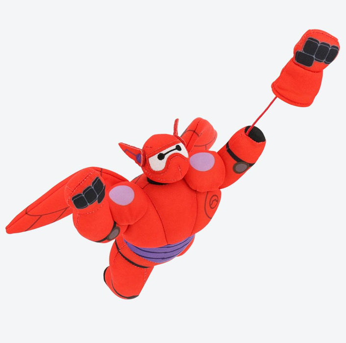 TDR - Baymax Wearing a Red Powered Suit Plush Keychain with Coil Cord Lanyard (Release Date: Aug 17)