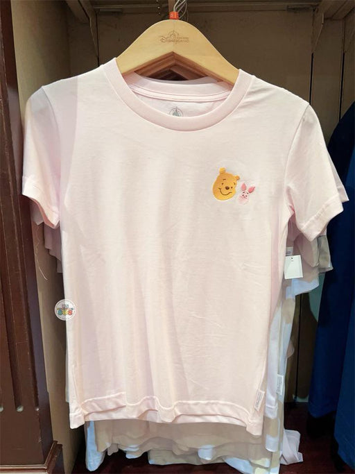 HKDL - Winnie the Pooh & Piglet Embroidered T Shirt for Adults