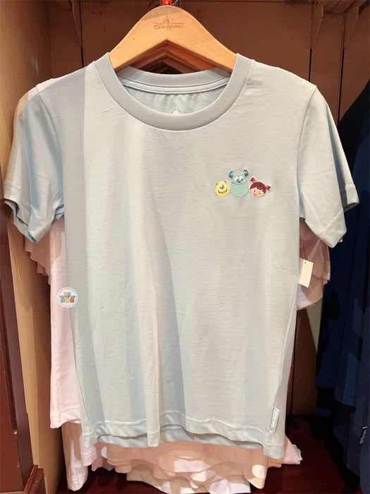 HKDL - Sulley, Boo & Mike Embroidered T Shirt for Adults