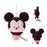 Japan Exclusive - Mickey Mouse "YULULUN Fluffy!" Plush Keychain (Release Date: Aug 25, 2024)