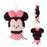 Japan Exclusive - Minnie Mouse "YULULUN Fluffy!" Plush Keychain (Release Date: Aug 25, 2024)