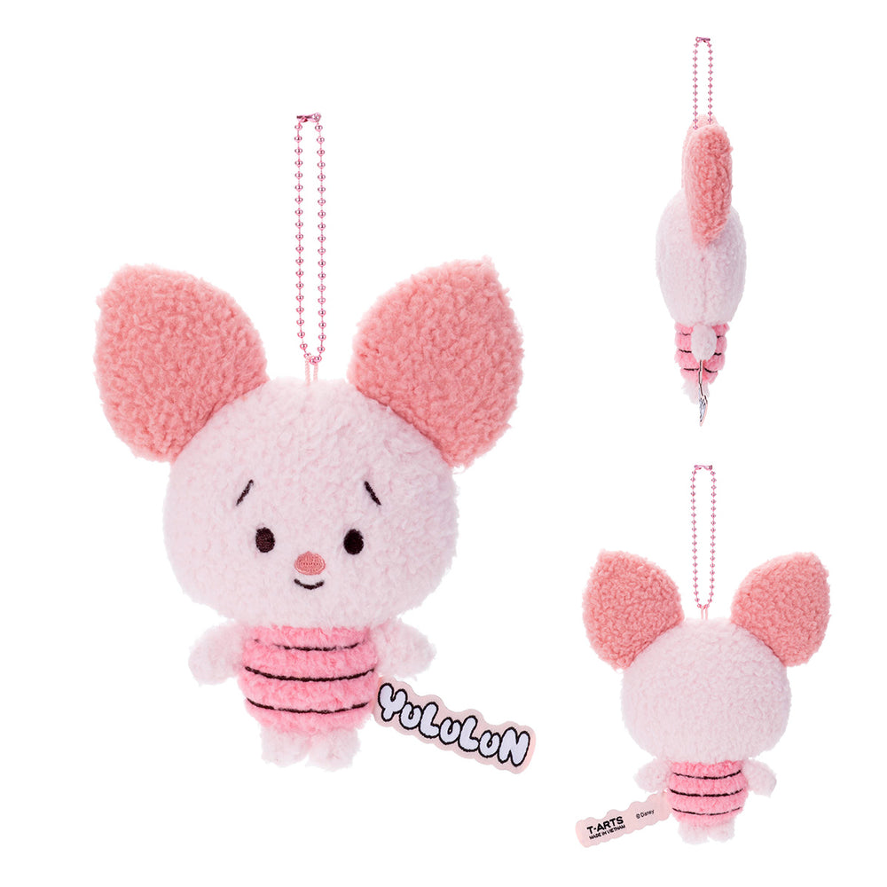 Japan Exclusive - Piglet "YULULUN Fluffy!" Plush Keychain (Release Date: Aug 25, 2024)