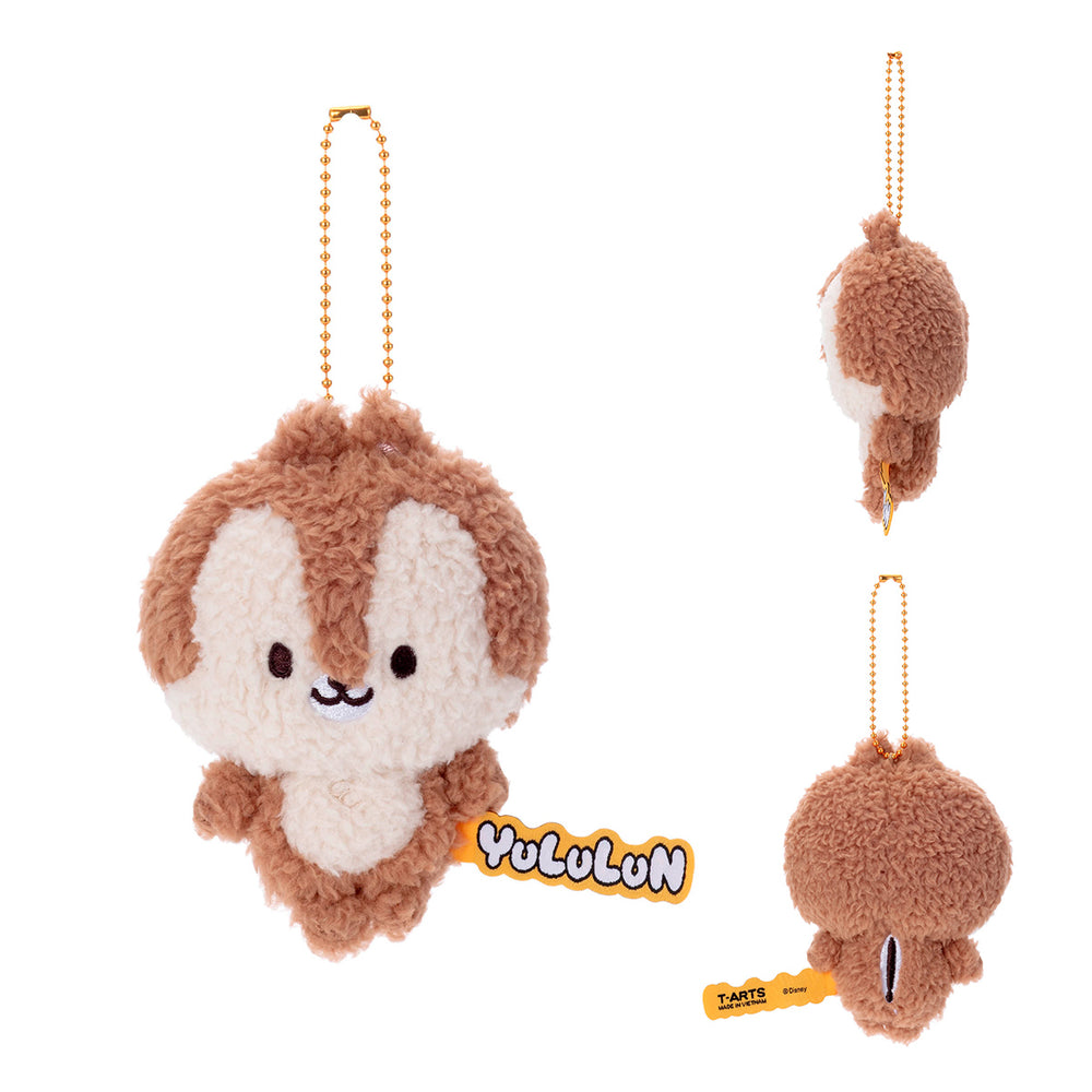 Japan Exclusive - Chip"YULULUN Fluffy!" Plush Keychain (Release Date: Aug 25, 2024)