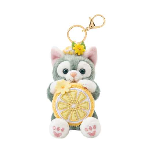 HKDL - 2026 Duffy and Friends Lemon Fiesta Collection x Gelatoni "Sitting" Plush Keychain
