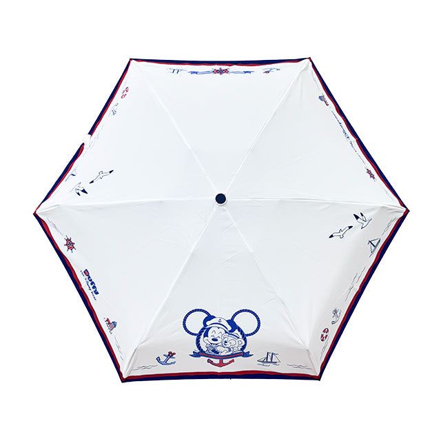 HKDL - Duffy and Mickey Coastal Days x Foldable Umbrella with Pouch