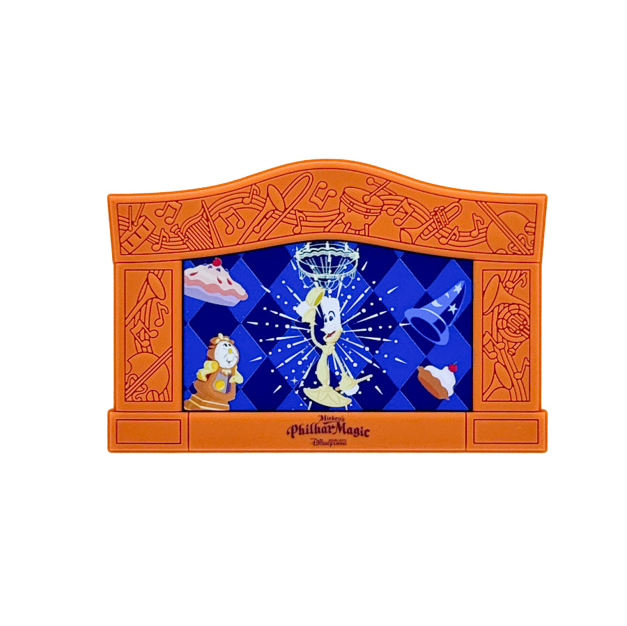 HKDL - 2026 Mickey’s PhilharMagic x Beauty and the Beast Theater Magnet