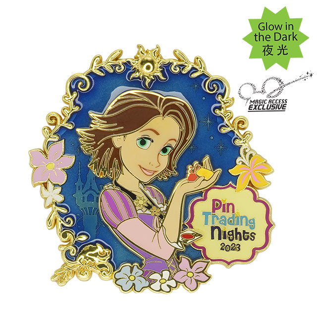 HKDL - Pin Trading Nights 2023 - Magic Access Exclusive Rapunzel Limited Edition Pin