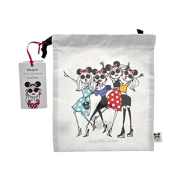 HKDL - 20th Anniversary Artist Collection by Daichi Miura x Drawstring Bag