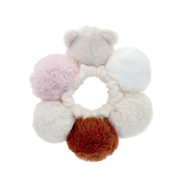 HKDL - White Winnie the Pooh Scrunchie