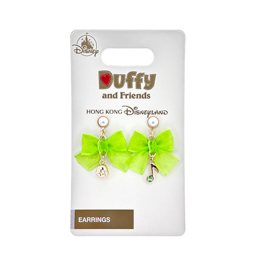HKDL - Duffy & Friends - Olu Mel Mesh Bow Earrings