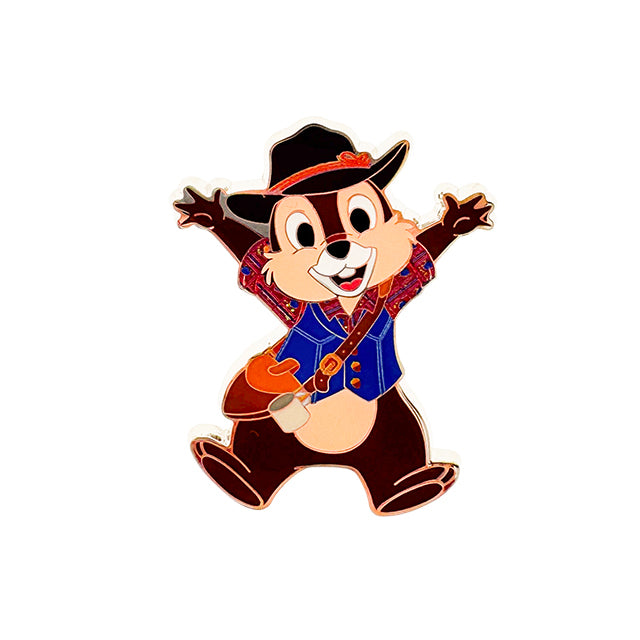 HKDL - 2026 Chip & Dale Grizzly Gulch Collection x Chip & Dale and Clarice Pin Badge Set of 3