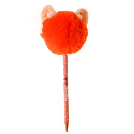 HKDL - Red Panda Mei Fulffy Ball Pen