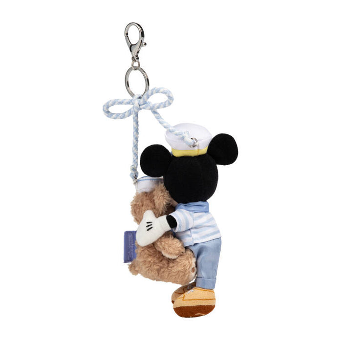 HKDL - 2026 Duffy & Friends, Mickey "Springtime Voyage" Collection x Mickey & Duffy Plush Keychain