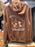 HKDL - 2026 Chip & Dale "Hong Kong Disneyland" Wordings Zip Hoodie for Adults (Color: Brown)