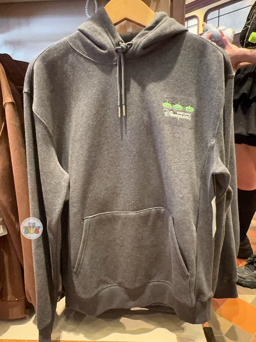 HKDL - 2026 Toy Story Aliens "Hong Kong Disneyland" Wordings Zip Hoodie for Adults (Color: Black)