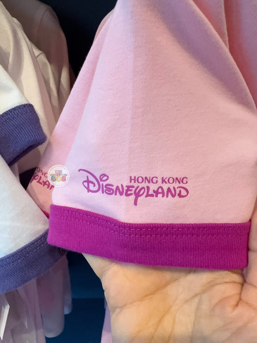 HKDL - 2026 Cheshire Cat "Hong Kong Disneyland" & Heart Ringer T Shirt for Adults