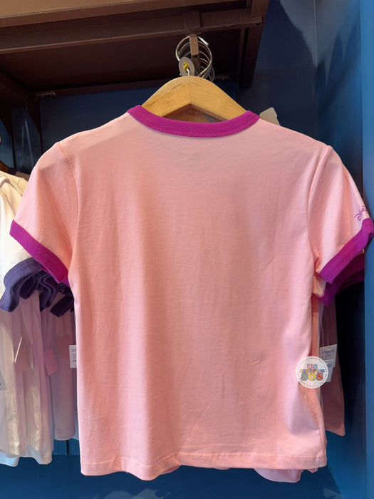 HKDL - 2026 Cheshire Cat "Hong Kong Disneyland" & Heart Ringer T Shirt for Adults