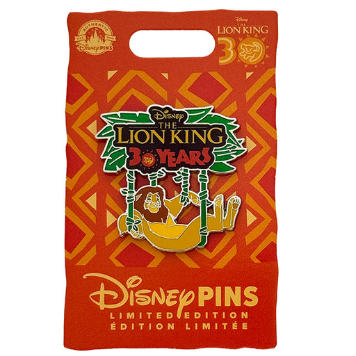 HKDL - The Lion King 30th Anniversary Limited Edition Pin