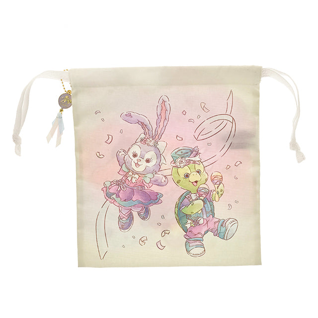 HKDL - 20th Anniversary Grand Celebration CookieAnn, StellaLou & Olu Mel Drawstring Bag