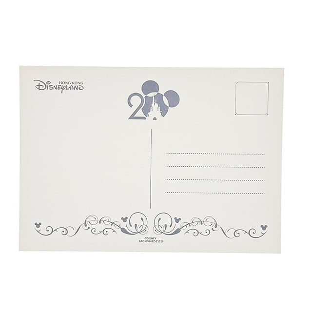 HKDL - 20th Anniversary Grand Celebration Mickey & Friends Postcard