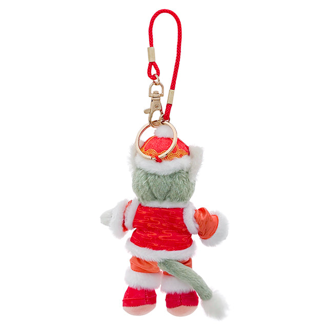 HKDL - 2025 Lunar New Year Duffy and Friends x Gelatoni Plush Keychain