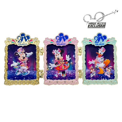 HKDL - 20th Anniversary Grand Celebration Mickey & Friends “Magic Access” Exclusive Limited Edition 500 Pin