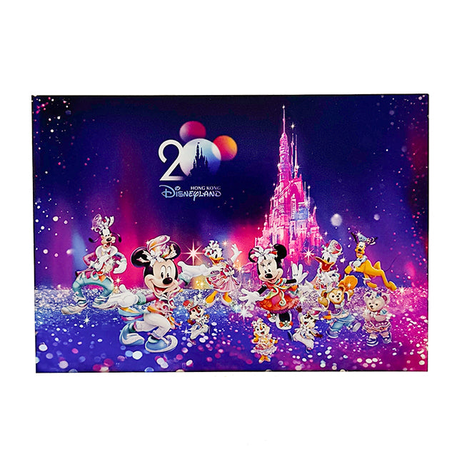 HKDL - 20th Anniversary Grand Celebration Mickey & Friends Postcard