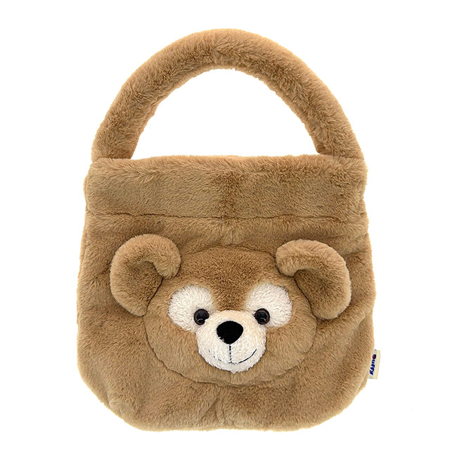 HKDL - Duffy & Friends - Duffy Fluffy Big Face Tote Bag