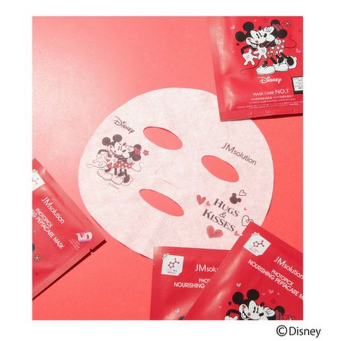 Japan Edition - JMsolution x Disney - Mickey & Minnie PHOTOPICK NOURISHING PEPTACARE MASK (5-Piece Box)