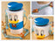 TDR - Donald Duck Foldable Popcorn Bucket with Chip & Dale Strap