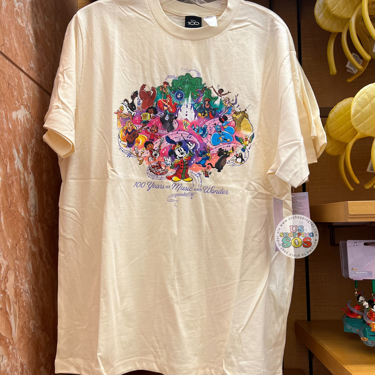 DLR/WDW - Disney Pixar Bao Off-White Graphic T-shirt (Adult) — USShoppingSOS