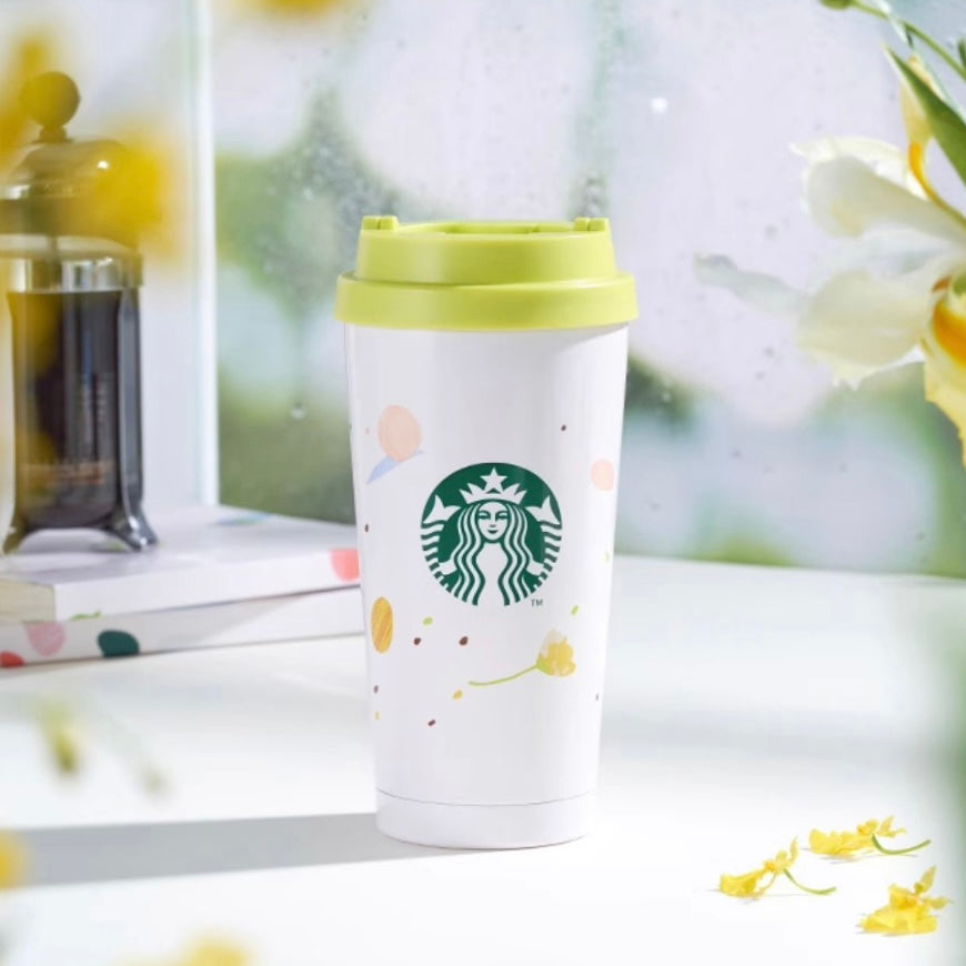 New 2023 China Starbucks X Stanley 14oz Bright Starry Sky SS Straw Cup