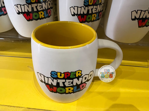Universal Studios - Super Nintendo World - Logo Yellow Ceramic Mug